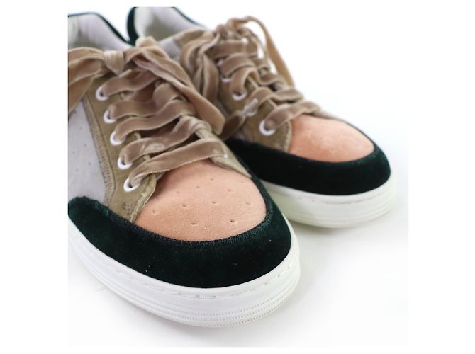 Sneakers in velluto CHANEL Multicolore - vista 7