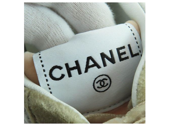 Sneakers in velluto CHANEL Multicolore - vista 9