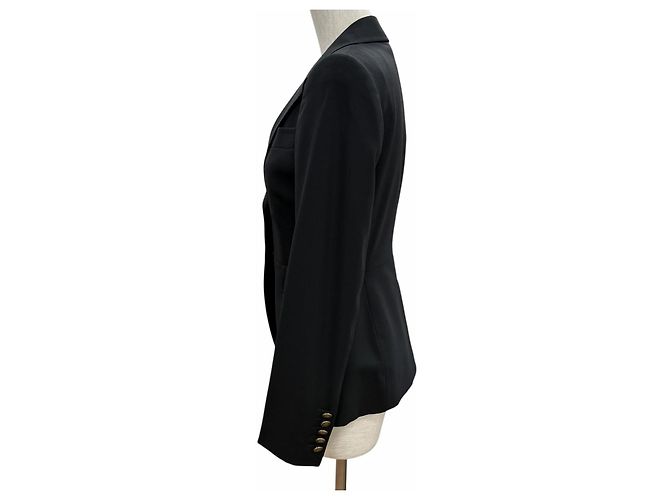 Gucci Wool Jacket Black - view 2