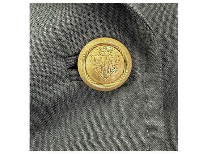 Gucci Wool Jacket Black - view 7