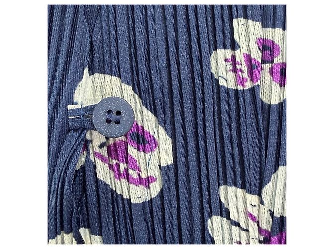 Issey Miyake Cárdigan de poliéster PLEATS PLEASE Azul Azul marino - vista 6