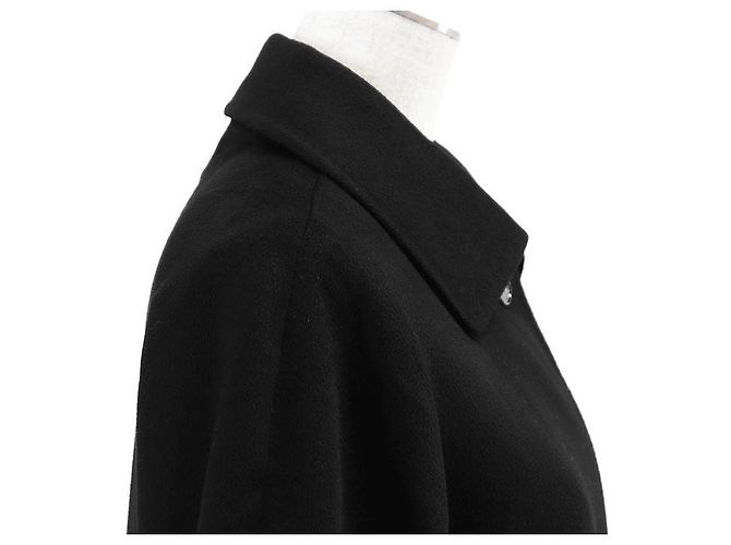 Autre Marque Casaco Herno de lã e cashmere leve Preto - vista 12