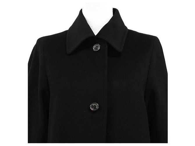 Autre Marque Casaco Herno de lã e cashmere leve Preto - vista 2