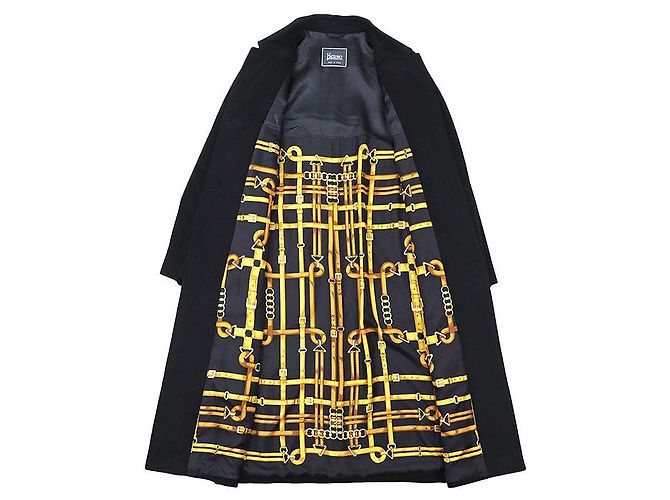 Autre Marque Casaco Herno de lã e cashmere leve Preto - vista 9