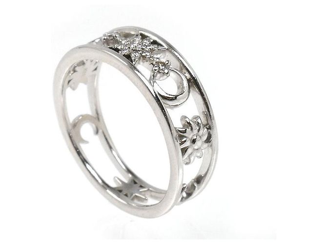 Autre Marque STAR JEWELRY Moon＆Sun Au750 Ring Silber - Ansicht 2