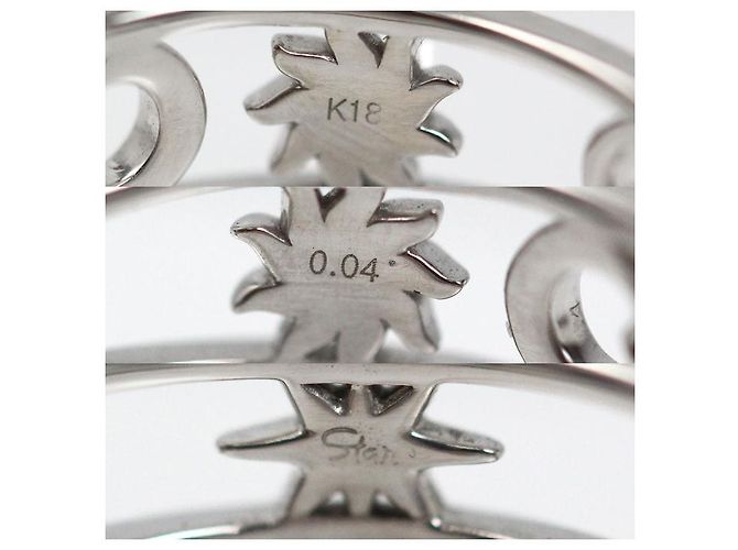 Autre Marque STAR JEWELRY Moon＆Sun Au750 Ring Silber - Ansicht 5