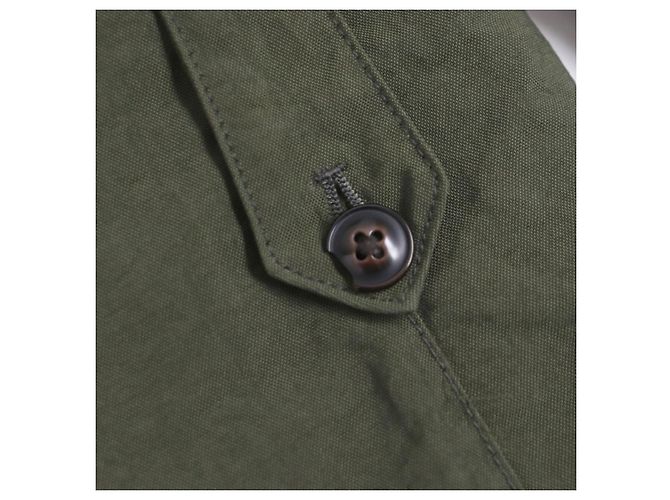 Autre Marque M.I.D.A 2way Nylon Down Coat Green Khaki - view 14