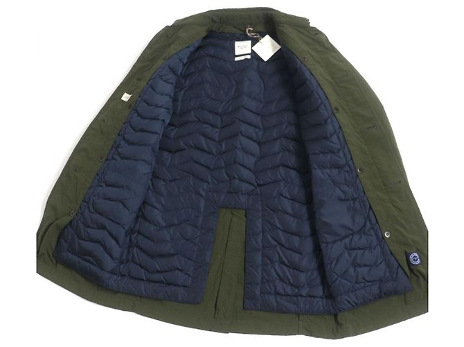 Autre Marque M.I.D.A 2way Nylon Down Coat Green Khaki - view 5