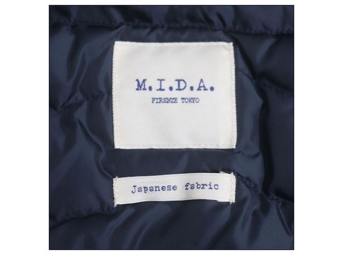 Autre Marque M.I.D.A 2way Nylon Down Coat Green Khaki - view 6