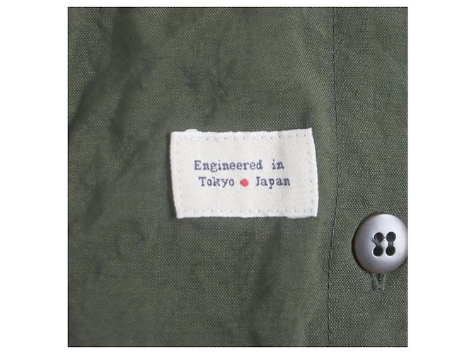 Autre Marque M.I.D.A 2way Nylon Down Coat Green Khaki - view 7