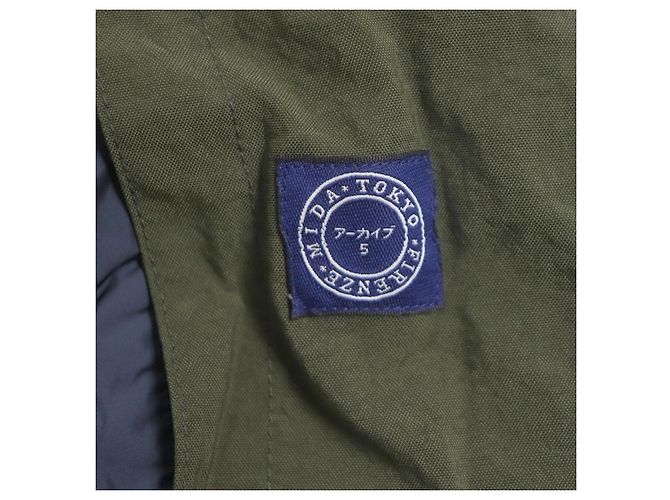 Autre Marque M.I.D.A 2way Nylon Down Coat Green Khaki - view 8