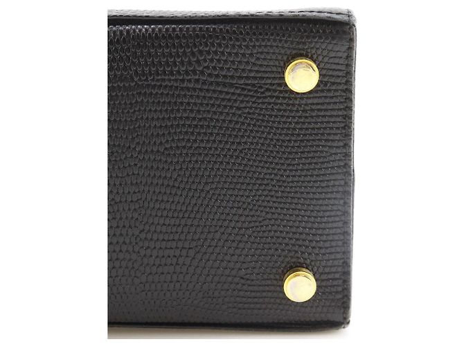 Borsa in pelle goffrata con fiocco Vara di Salvatore Ferragamo - vista 11