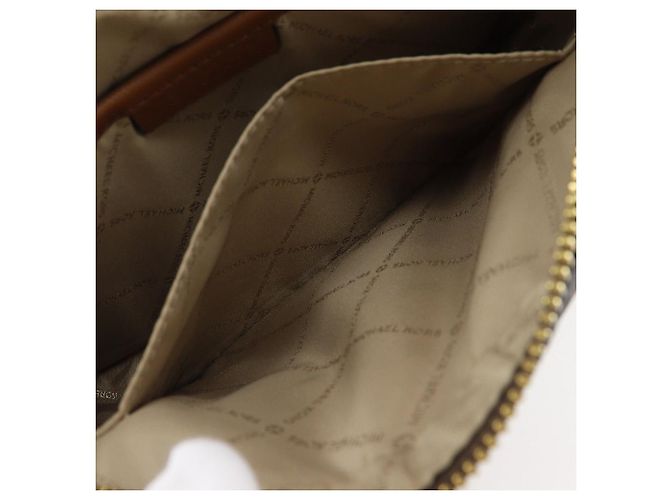 Michael Kors Jet Set PVC Schultertasche Braun - Ansicht 7