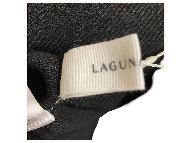 Autre Marque Falda de punto LAGUNAMOON Negro - vista 7