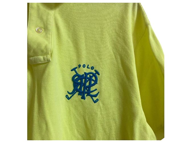 Polo Ralph Lauren Polo de Piqué Amarillo - vista 5