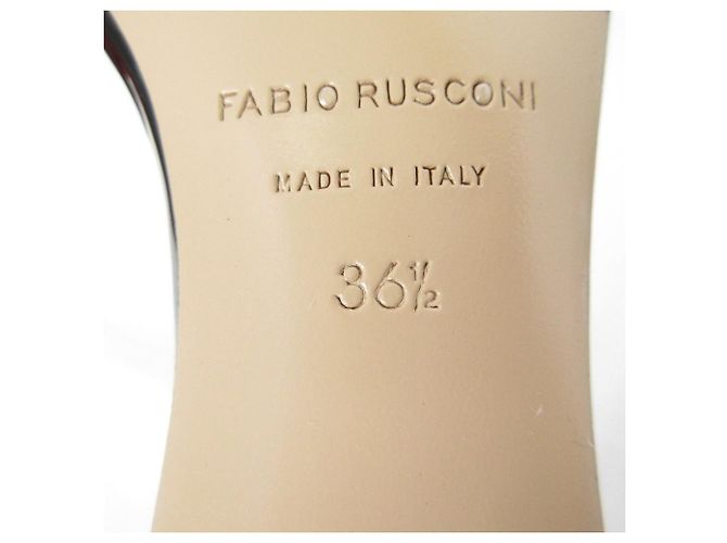 Autre Marque Sandali con tacco Fabio Rusconi Nero - vista 8