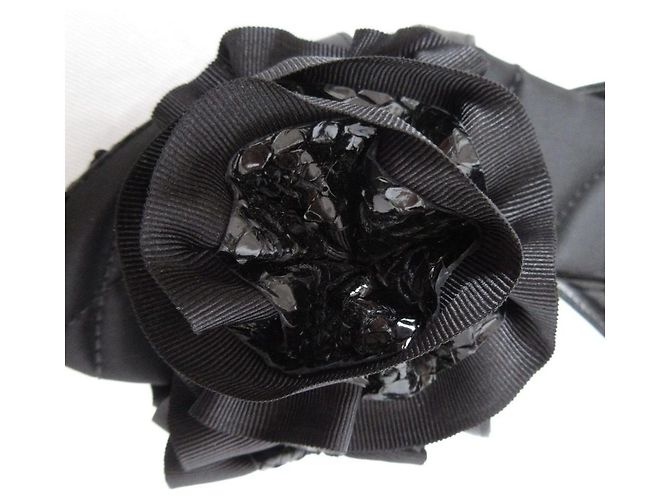 Autre Marque Sandali con cinturini a fiore COTOO Nero - vista 10