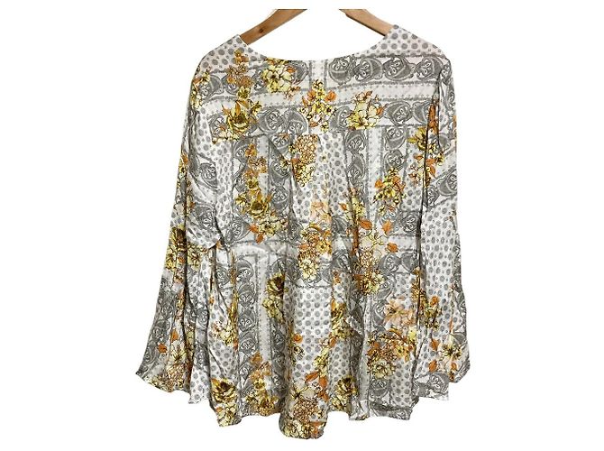Autre Marque Camicia in rayon a stampa floreale GRACE CONTINENTAL Bianco - vista 2