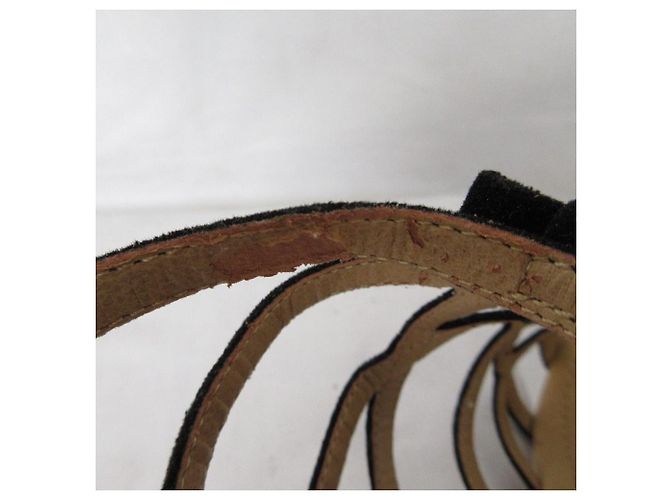 Autre Marque PINK HOUSE Espadrille Gladiator Sandalen Schwarz - Ansicht 14