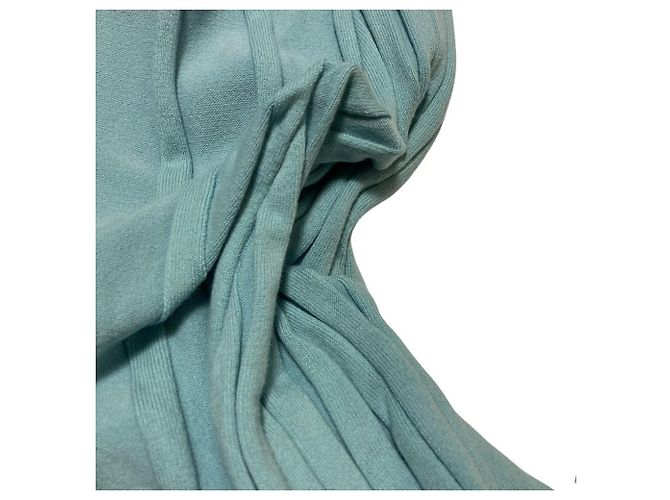 Autre Marque Vestido sin mangas de punto exclusivo CINOH STUDIOUS Azul Azul claro - vista 4