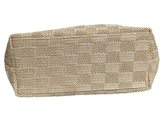 Autre Marque Bolso Cesta PAPILLONNER Blanco Beige Crudo - vista 4
