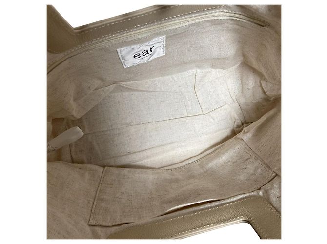 Autre Marque Bolso Cesta PAPILLONNER Blanco Beige Crudo - vista 5