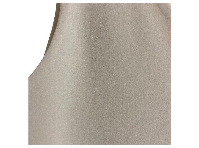 Autre Marque GREED International Embroidery Lace Layered Cutsew Beige - vista 7