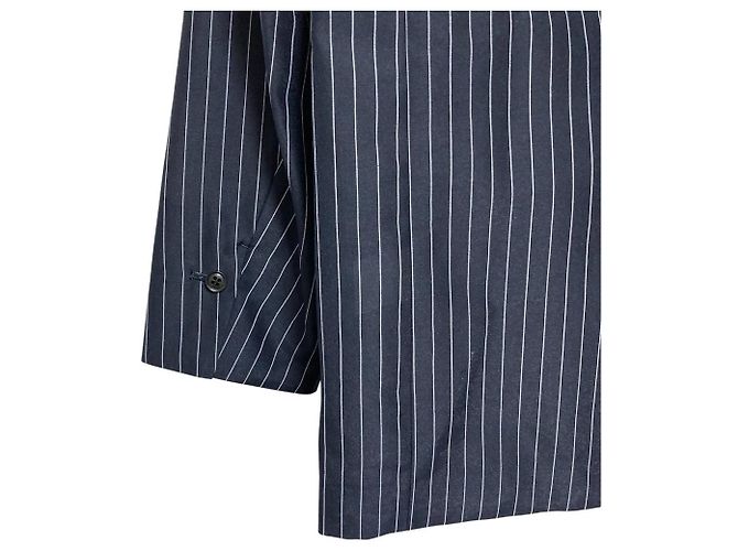 Autre Marque IENA Giacca Trasparente Senza Colletto Blu Blu navy - vista 5