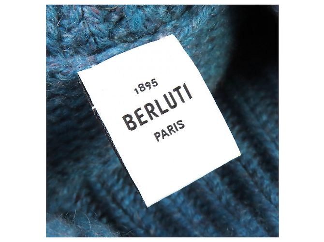 Camisola de cashmere Berluti Azul - vista 5