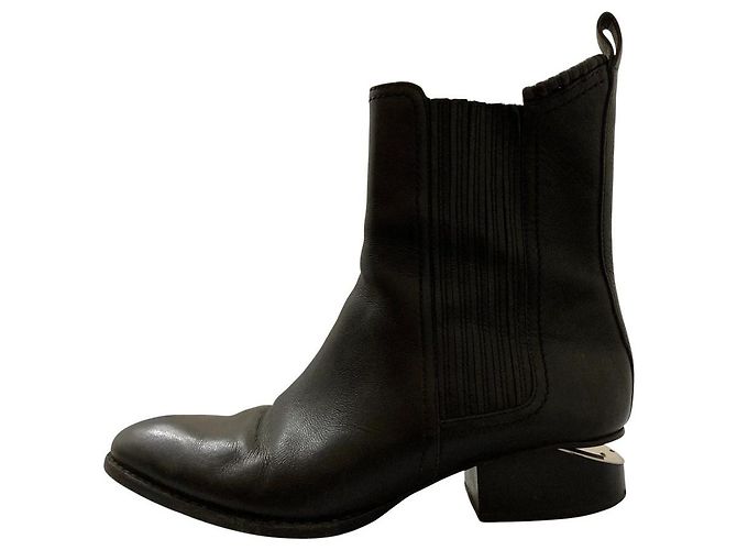 Bottes Alexander Wang ANOUCK Noir - vue 4