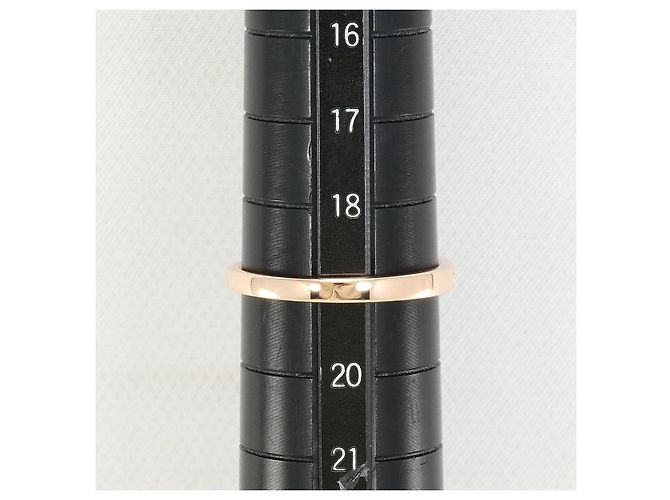 Autre Marque Anel de ouro rosa K10 com diamantes - vista 7