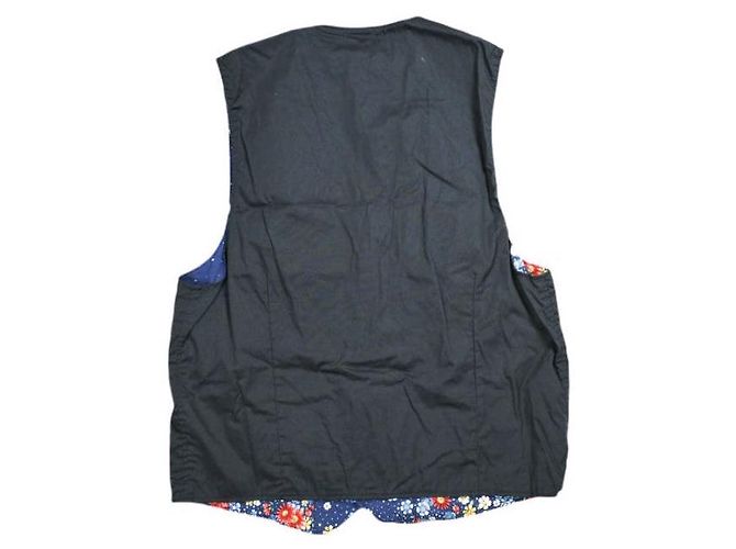 Autre Marque Engineered Garments Colete reversível High Count Twill Vest Azul - vista 2