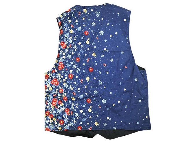Autre Marque Engineered Garments Colete reversível High Count Twill Vest Azul - vista 4