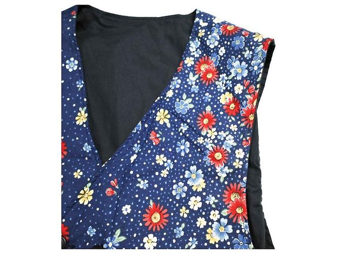 Autre Marque Engineered Garments Colete reversível High Count Twill Vest Azul - vista 6