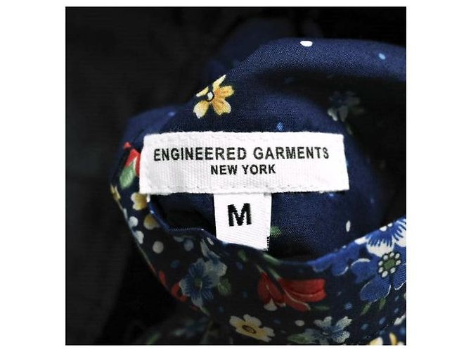 Autre Marque Engineered Garments Colete reversível High Count Twill Vest Azul - vista 7