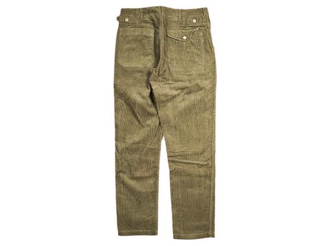 Autre Marque Engineered Garments Ground Pant 8W Corduroy Pants Marrone Cachi - vista 2