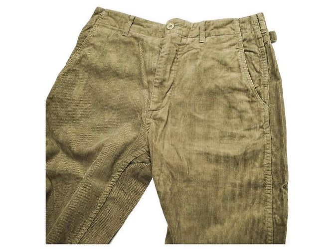 Autre Marque Engineered Garments Ground Pant 8W Corduroy Pants Marrone Cachi - vista 3