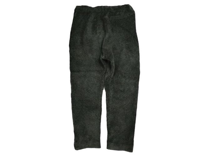 Autre Marque Needles Lewis Pant Synthetic Boa Pants Marrone Grigio antracite - vista 2