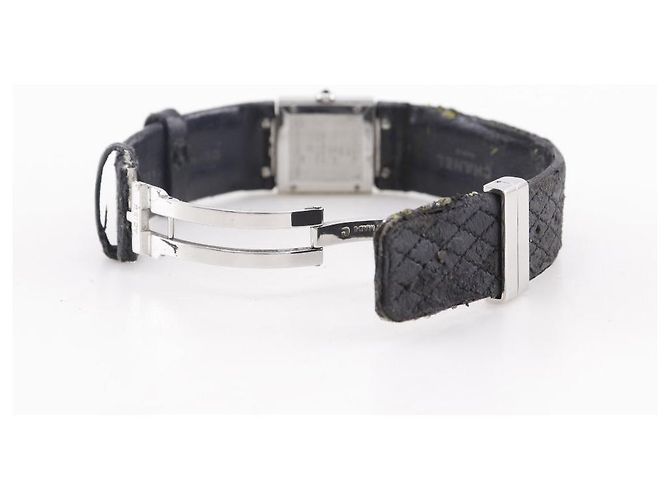 Reloj Chanel Matelassé de acero inoxidable Negro - vista 5