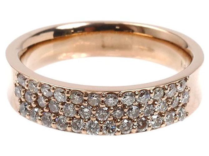 Autre Marque Anello in oro rosa Au750 e diamanti D'oro - vista 3