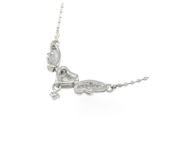 Autre Marque Collana in platino e diamanti Argento - vista 4