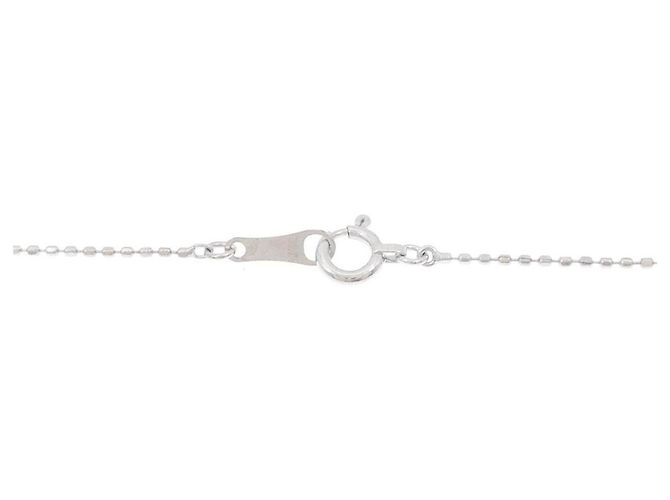 Autre Marque Collana Croce con Diamanti Au750 Argento - vista 5