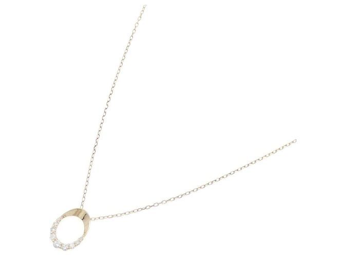 Autre Marque Collana in oro giallo K10 e diamanti D'oro - vista 2