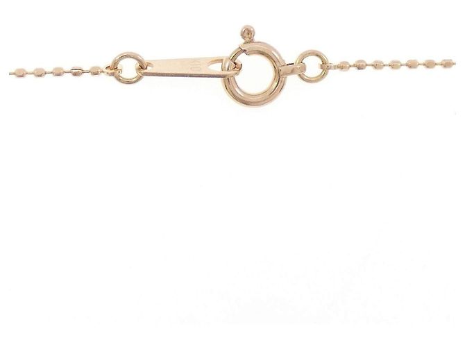 Autre Marque Collar K10 Pink Gold Diamond Rosa - vista 5