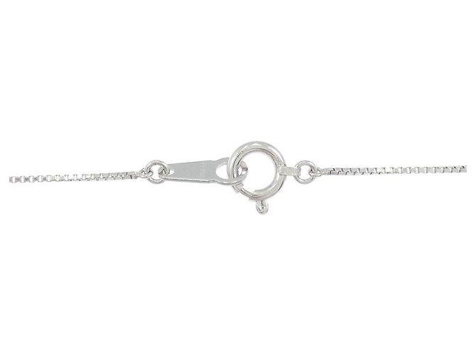 Autre Marque Collana a Croce con Diamanti Pt900 Pt850 Argento - vista 5