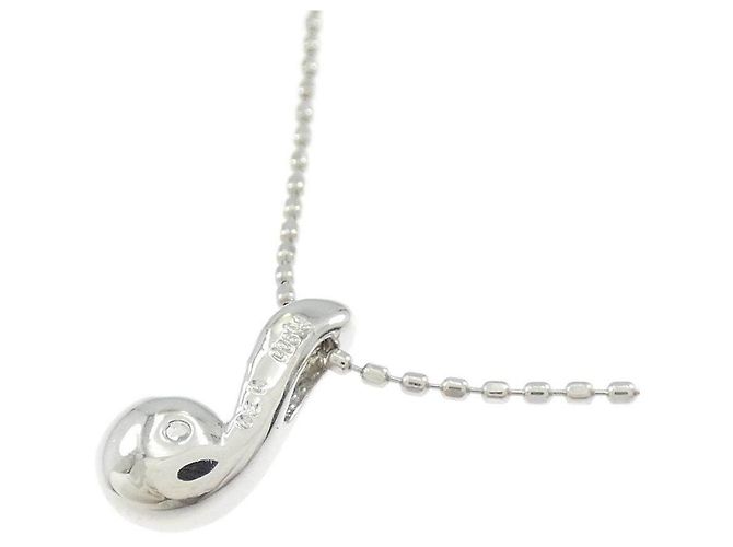 Autre Marque Collana di diamanti Pt900 Pt850 Argento - vista 4
