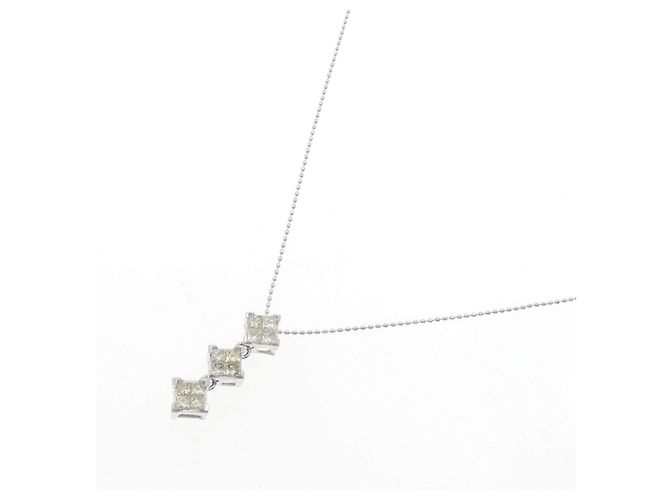 Autre Marque Collar de diamantes Au750 Plata - vista 2