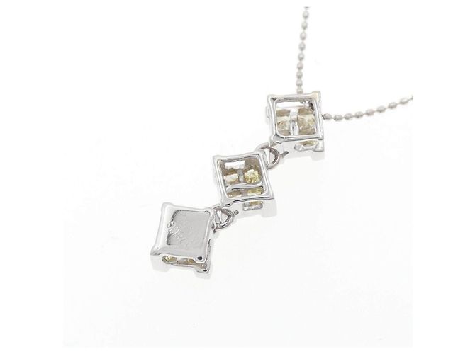 Autre Marque Collar de diamantes Au750 Plata - vista 4