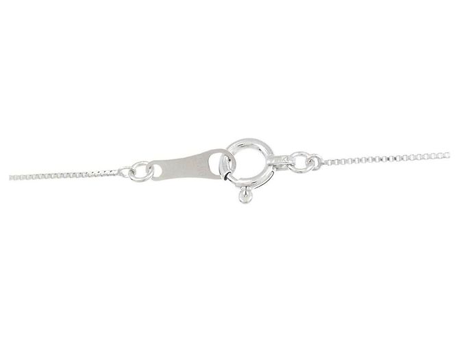 Autre Marque Au750 Herz-Diamant-Halskette Silber - Ansicht 5