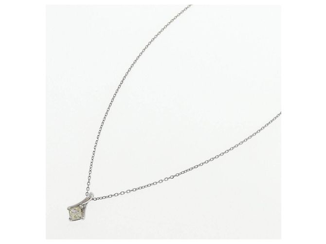 Autre Marque Collana in Pt850 e diamanti Argento - vista 2